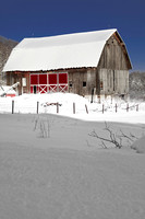 Winter Barn